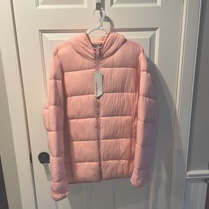 Joe Fresh Pink Puffer Jacket